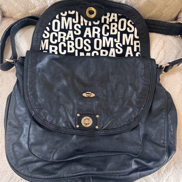 Vintage Marc by Marc Jacobs black leather Crossbody bag - Picture 2 of 12